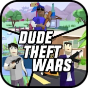 Dude Theft Wars: Open World Sandbox Simulator BETA‏ APK