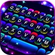 Twinkle Neon Keyboard Theme APK